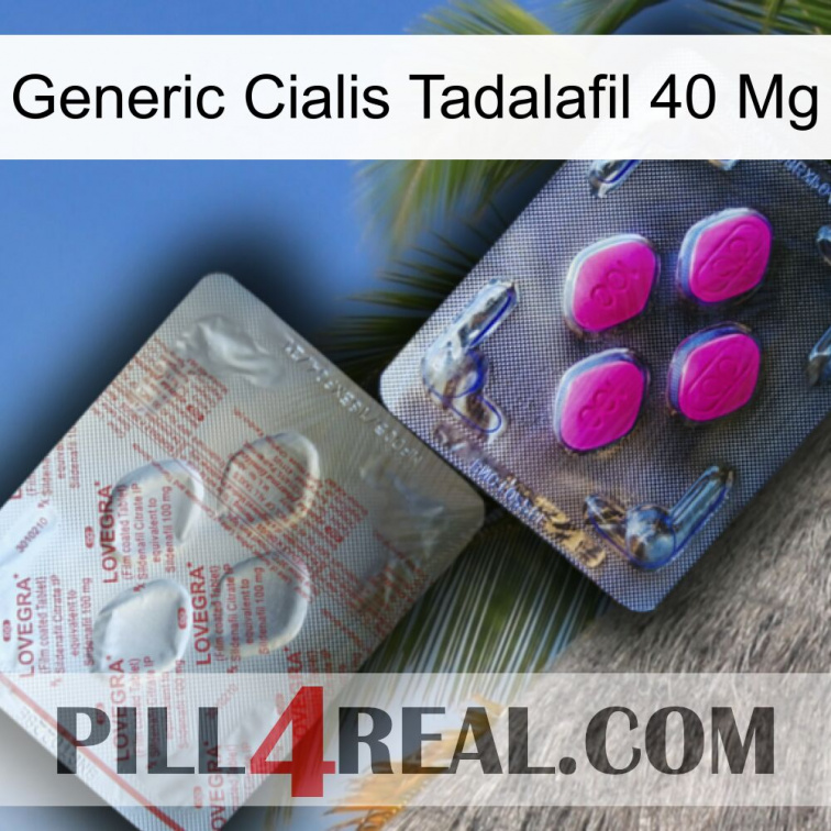 Generic Cialis Tadalafil 40 Mg 38